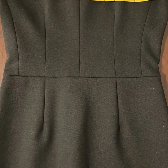 Erica Cavallini black V neck Cocktail dress - Picture 9 of 16